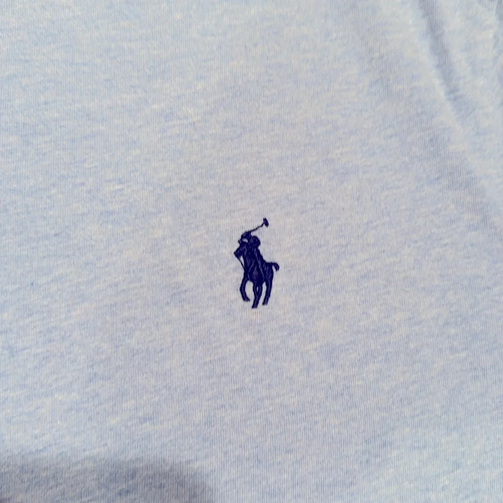 POLO Ralph Lauren Light Blue Heather Cotton Tshirt Men’s L